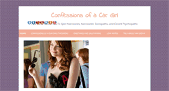 Desktop Screenshot of confessionsofacargirl.com